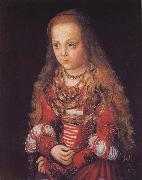 Lucas Cranach the Elder Prinsessa of Saxony oil painting